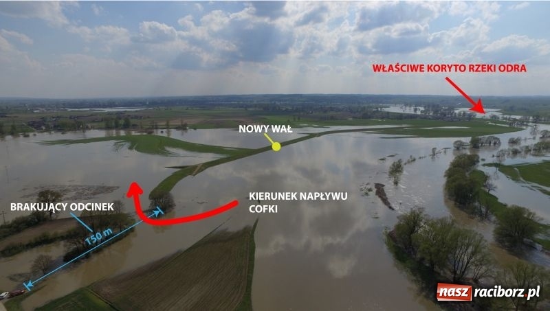 Zdjęcie w galerii na portalu naszraciborz.pl: Do końca listopada gmina Kuźnia Raciborska będzie zabezpieczona przed powodzią wiadomości z regionu