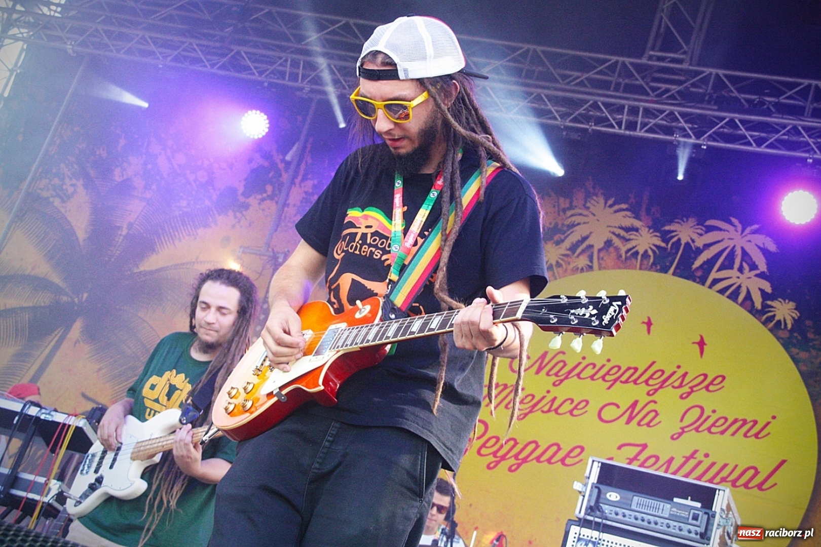 Zdjęcie w galerii na portalu naszraciborz.pl: Najcieplejsze Miejsce na Ziemi. Muzyka reggae na dwa dni zawładnęła Wodzisławiem. FOTORELACJA  wiadomości z regionu