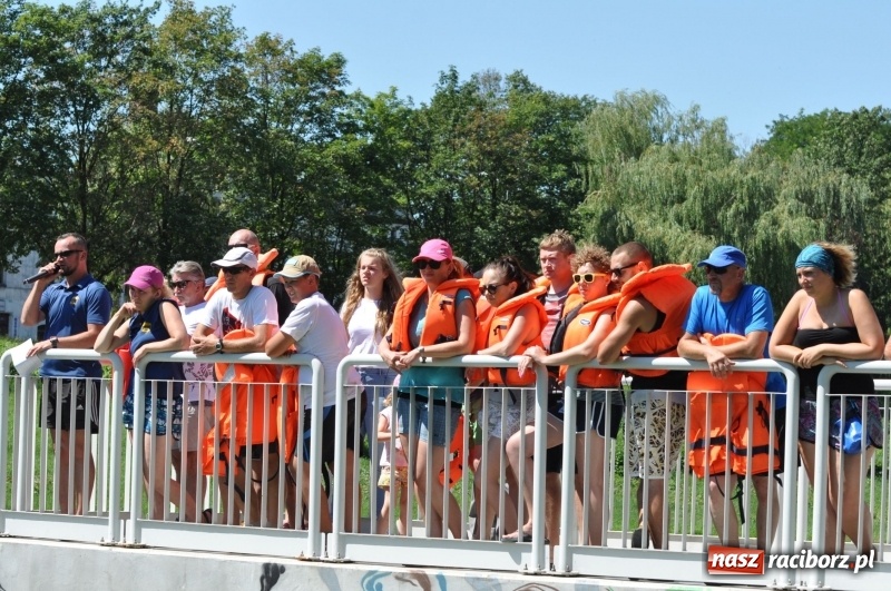 Zdjęcie w galerii na portalu naszraciborz.pl: Slalomem kajakarskim po Odrze w Raciborzu FOTO i WIDEO wiadomości z regionu