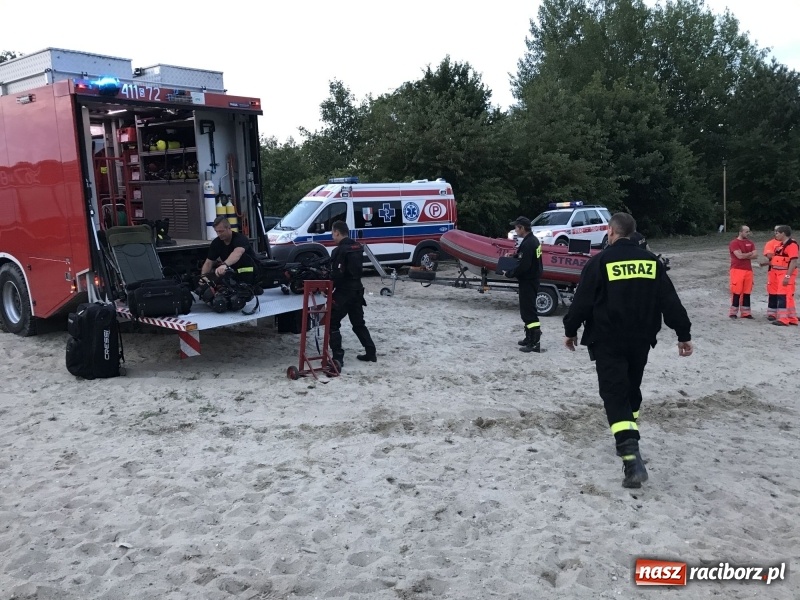 Zdjęcie w galerii na portalu naszraciborz.pl: Tragedia w Kuźni Raciborskiej. W akwenie ośrodka Wodnik utonął 18-latek wiadomości z regionu