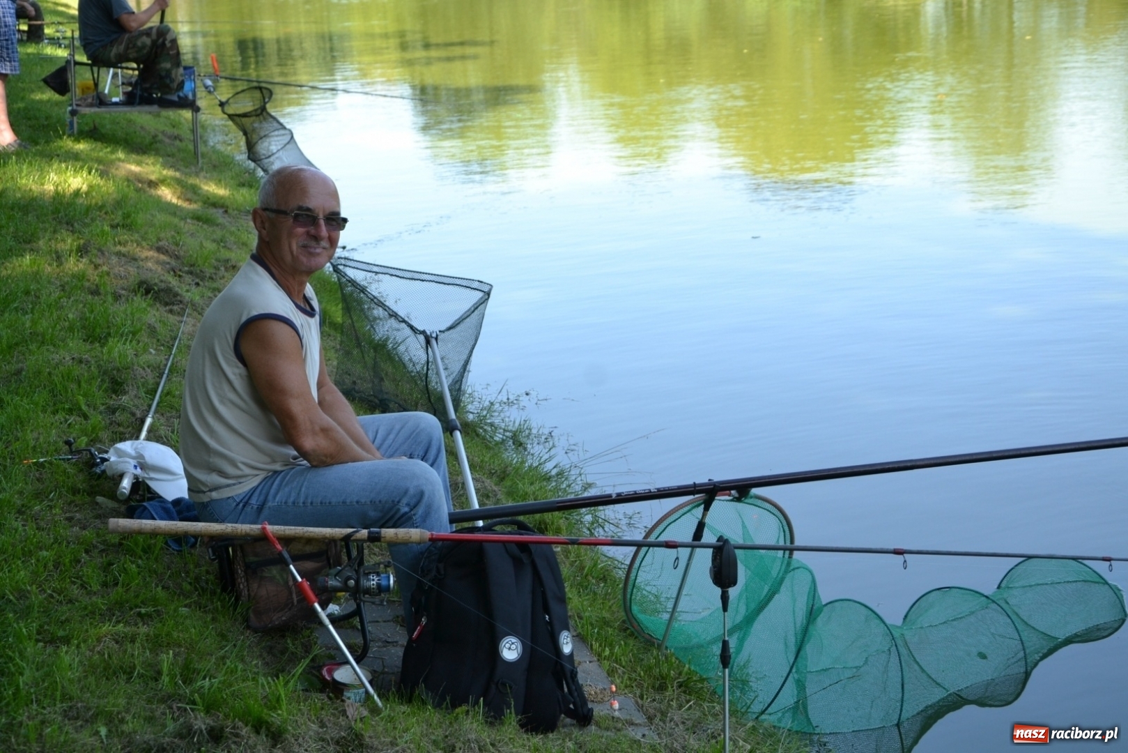 Zdjęcie w galerii na portalu naszraciborz.pl: Kazimierz Cieślak najlepszym wędkarzem wśród emerytów i rencistów podczas zawodów w Tworkowie wiadomości z regionu