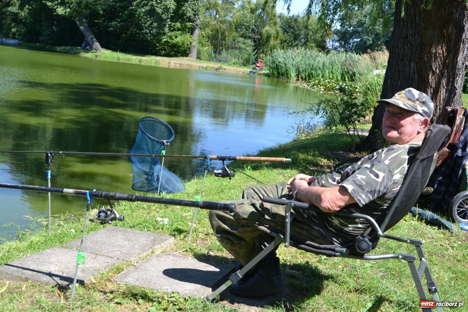 Zdjęcie w galerii na portalu naszraciborz.pl: Kazimierz Cieślak najlepszym wędkarzem wśród emerytów i rencistów podczas zawodów w Tworkowie wiadomości z regionu