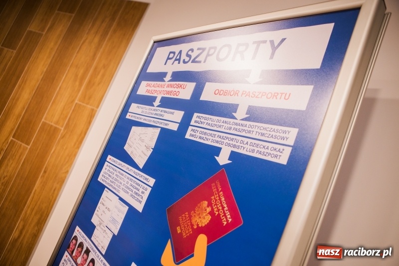 Zdjęcie w galerii na portalu naszraciborz.pl: Od jutra w Raciborzu rusza biuro paszportowe. Dzisiaj odbyło się oficjalne otwarcie punktu  wiadomości z regionu