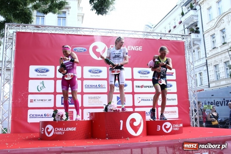Zdjęcie w galerii na portalu naszraciborz.pl: Ewa Bugdoł trzecia na Challenge Prague Triathlon wiadomości z regionu