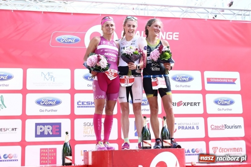 Zdjęcie w galerii na portalu naszraciborz.pl: Ewa Bugdoł trzecia na Challenge Prague Triathlon wiadomości z regionu