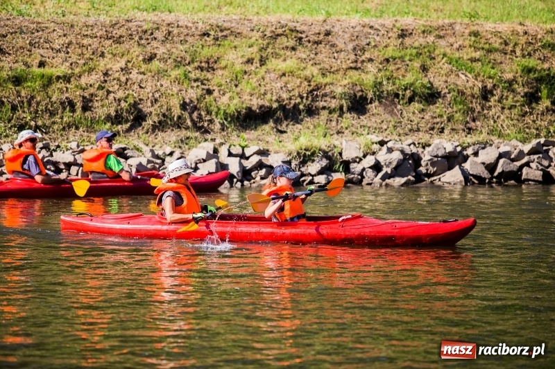 Zdjęcie w galerii na portalu naszraciborz.pl: W sześć godzin dookoła Raciborza kajakiem wiadomości z regionu
