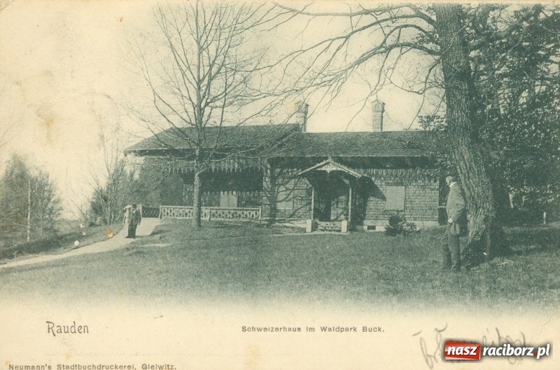 Zdjęcie w galerii na portalu naszraciborz.pl: Lata świetności uroczyska Buk w Rudach koło Raciborza na starej fotografii wiadomości z regionu