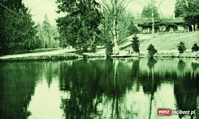 Zdjęcie w galerii na portalu naszraciborz.pl: Lata świetności uroczyska Buk w Rudach koło Raciborza na starej fotografii wiadomości z regionu