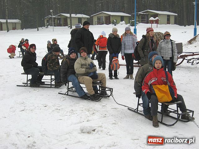 Zdjęcie w galerii na portalu naszraciborz.pl: Kulig umilił im czas ferii wiadomości z regionu