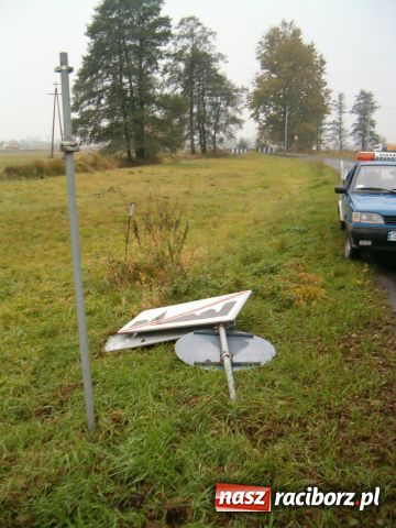 Zdjęcie w galerii na portalu naszraciborz.pl: Komu przeszkadzają znaki drogowe? wiadomości z regionu