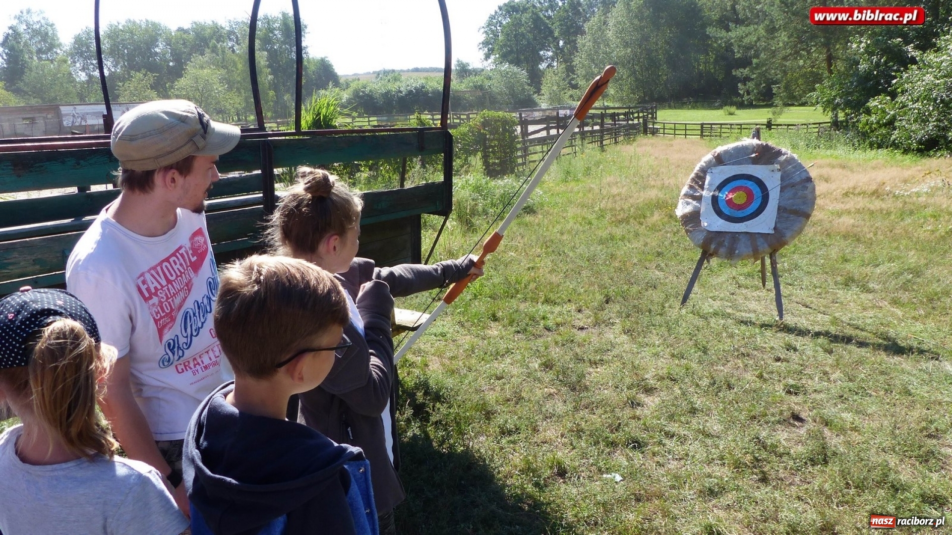 Zdjęcie w galerii na portalu naszraciborz.pl: Uczestnicy Lata z biblioteką na rancho w Bargłówce wiadomości z regionu