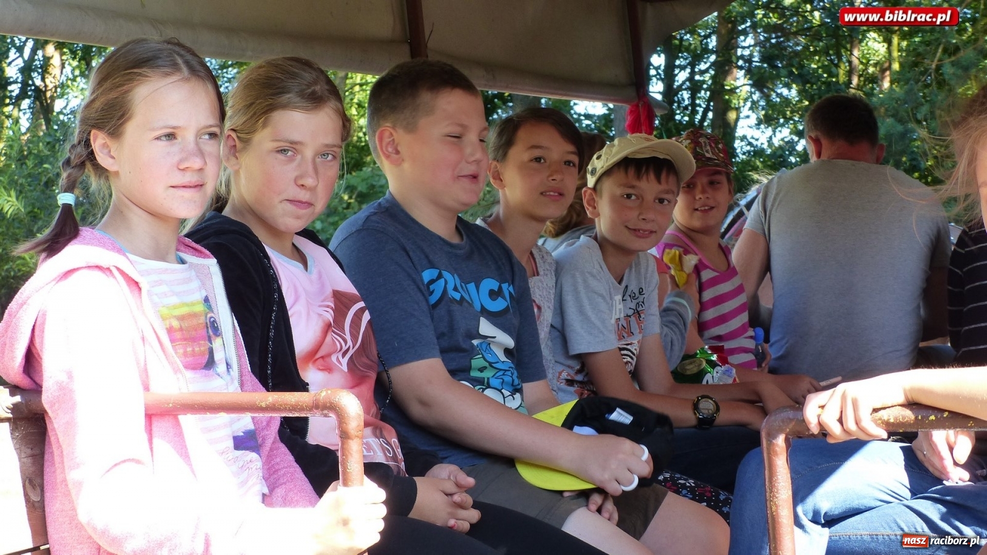 Zdjęcie w galerii na portalu naszraciborz.pl: Uczestnicy Lata z biblioteką na rancho w Bargłówce wiadomości z regionu