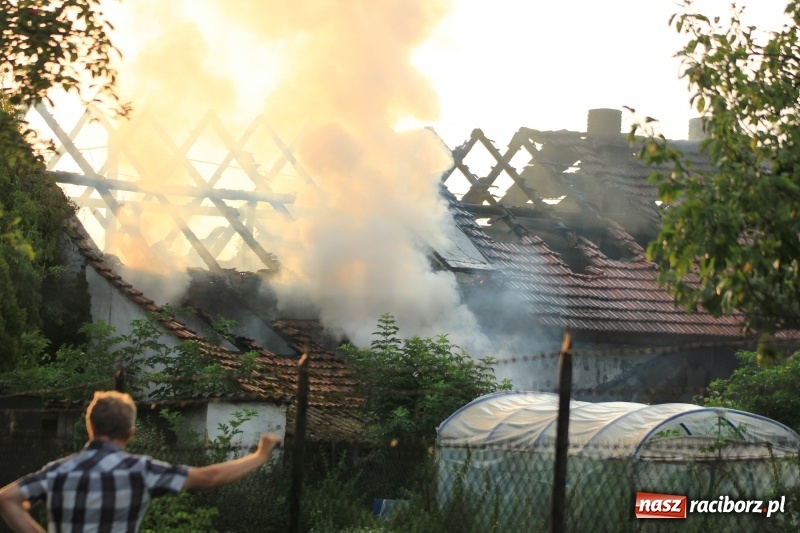 Zdjęcie w galerii na portalu naszraciborz.pl: 250 tysięcy złotych strat po wczorajszym pożarze w Zawadzie Książęcej! wiadomości z regionu