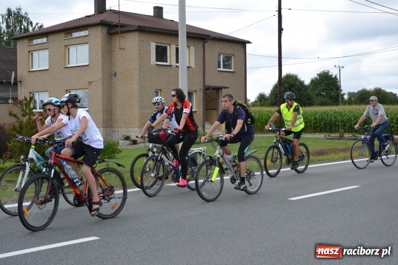 Zdjęcie w galerii na portalu naszraciborz.pl: Ponad 250 rowerzystów na trasie rajdu gminy Krzyżanowice i firmy Alas Utex wiadomości z regionu