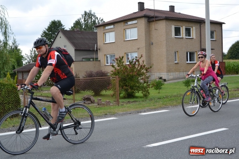 Zdjęcie w galerii na portalu naszraciborz.pl: Ponad 250 rowerzystów na trasie rajdu gminy Krzyżanowice i firmy Alas Utex wiadomości z regionu