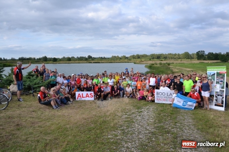 Zdjęcie w galerii na portalu naszraciborz.pl: Ponad 250 rowerzystów na trasie rajdu gminy Krzyżanowice i firmy Alas Utex wiadomości z regionu