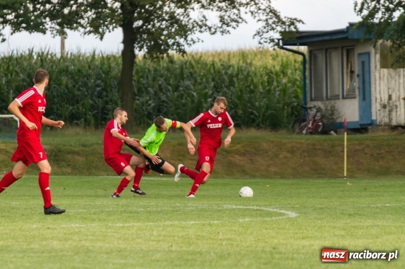 Zdjęcie w galerii na portalu naszraciborz.pl: Krzanowice musiały uznać wyższość gości z Rogowa  wiadomości z regionu