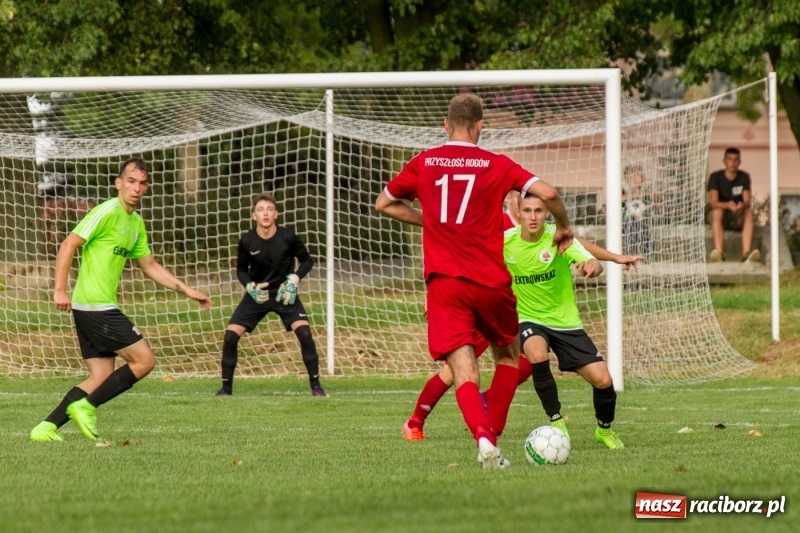 Zdjęcie w galerii na portalu naszraciborz.pl: Krzanowice musiały uznać wyższość gości z Rogowa  wiadomości z regionu