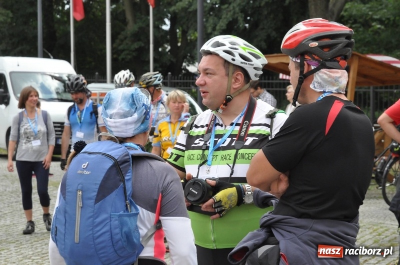 Zdjęcie w galerii na portalu naszraciborz.pl: Pół tysiąca cyklistów zwiedzi ziemię raciborską. Trwa 66 Centralny Zlot Turystów Kolarzy PTTK wiadomości z regionu