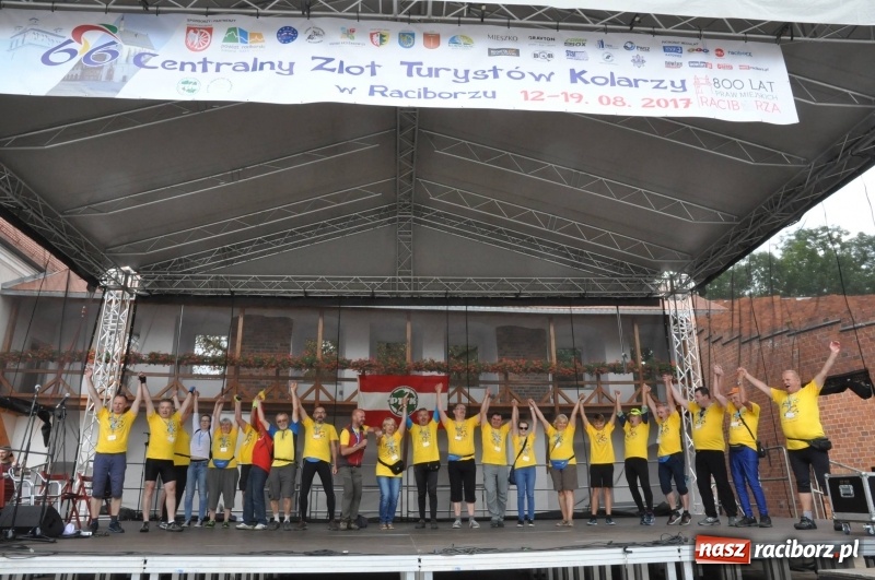 Zdjęcie w galerii na portalu naszraciborz.pl: Pół tysiąca cyklistów zwiedzi ziemię raciborską. Trwa 66 Centralny Zlot Turystów Kolarzy PTTK wiadomości z regionu