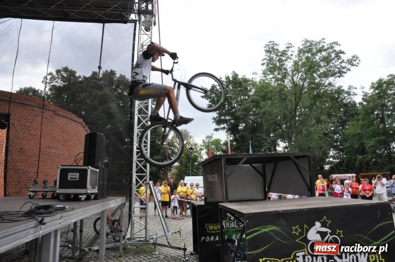 Zdjęcie w galerii na portalu naszraciborz.pl: Pół tysiąca cyklistów zwiedzi ziemię raciborską. Trwa 66 Centralny Zlot Turystów Kolarzy PTTK wiadomości z regionu