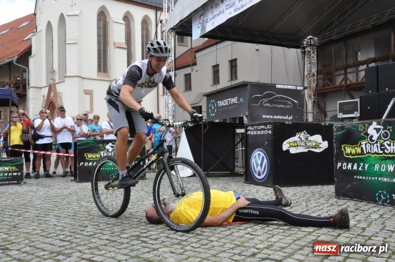 Zdjęcie w galerii na portalu naszraciborz.pl: Pół tysiąca cyklistów zwiedzi ziemię raciborską. Trwa 66 Centralny Zlot Turystów Kolarzy PTTK wiadomości z regionu