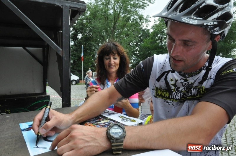 Zdjęcie w galerii na portalu naszraciborz.pl: Pół tysiąca cyklistów zwiedzi ziemię raciborską. Trwa 66 Centralny Zlot Turystów Kolarzy PTTK wiadomości z regionu