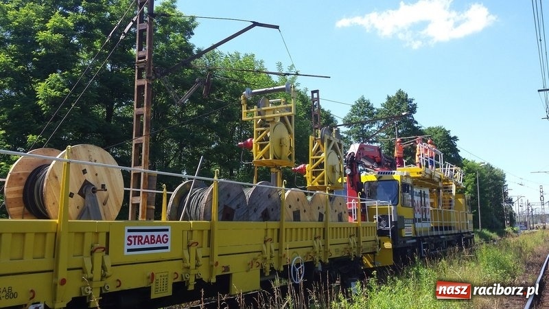 Zdjęcie w galerii na portalu naszraciborz.pl: Rozpoczęły się prace na linii Chybie-Rybnik-Nędza wiadomości z regionu