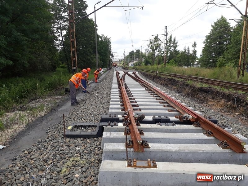 Zdjęcie w galerii na portalu naszraciborz.pl: Rozpoczęły się prace na linii Chybie-Rybnik-Nędza wiadomości z regionu