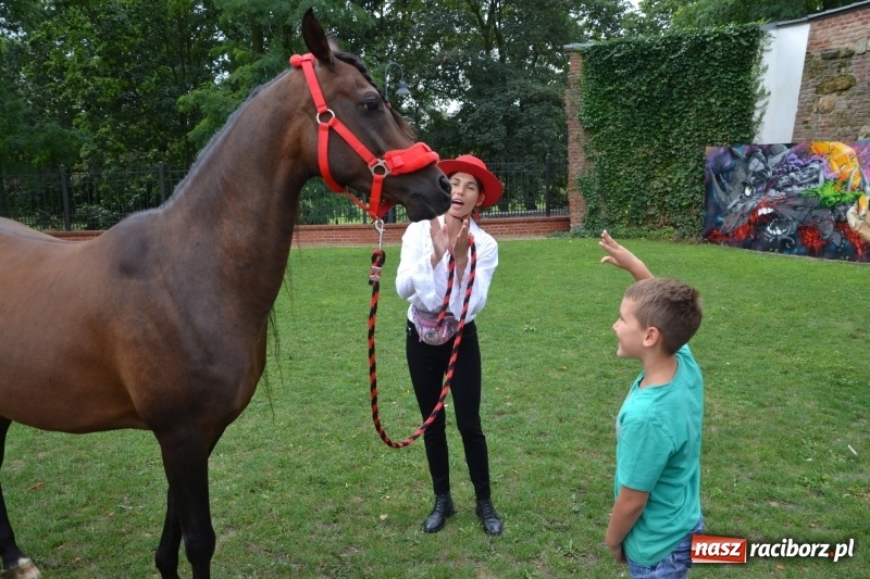 Zdjęcie w galerii na portalu naszraciborz.pl: Zajęcia integracyjne człowiek – koń zakończyły letnią akcję Zamkowe Zuchy 2017 wiadomości z regionu