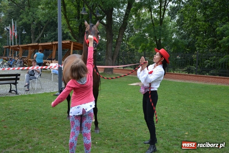 Zdjęcie w galerii na portalu naszraciborz.pl: Zajęcia integracyjne człowiek – koń zakończyły letnią akcję Zamkowe Zuchy 2017 wiadomości z regionu