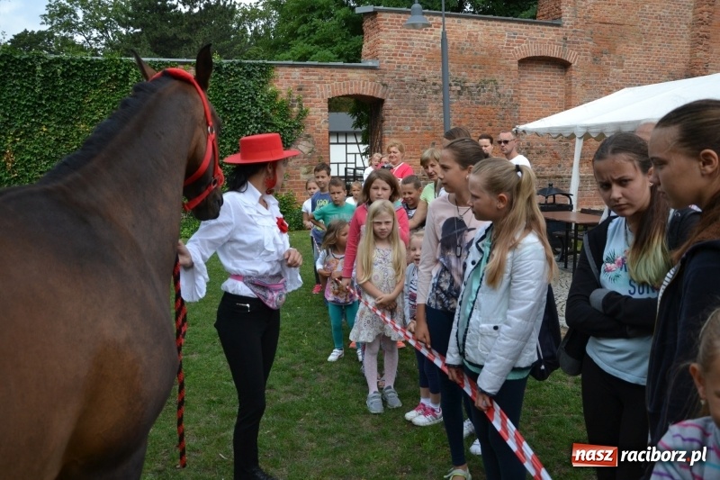 Zdjęcie w galerii na portalu naszraciborz.pl: Zajęcia integracyjne człowiek – koń zakończyły letnią akcję Zamkowe Zuchy 2017 wiadomości z regionu