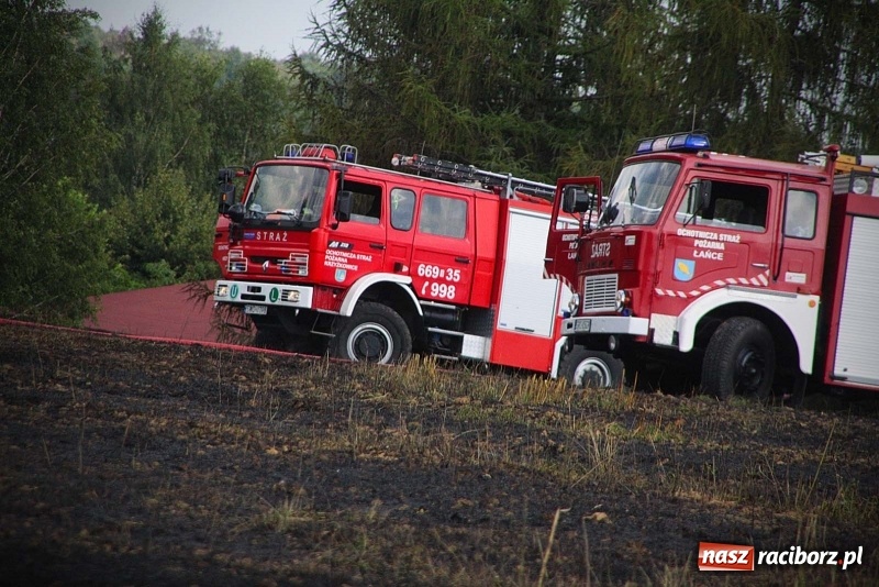 Zdjęcie w galerii na portalu naszraciborz.pl: Kolejny pożar w Rzuchowie. Paliło się ściernisko  wiadomości z regionu