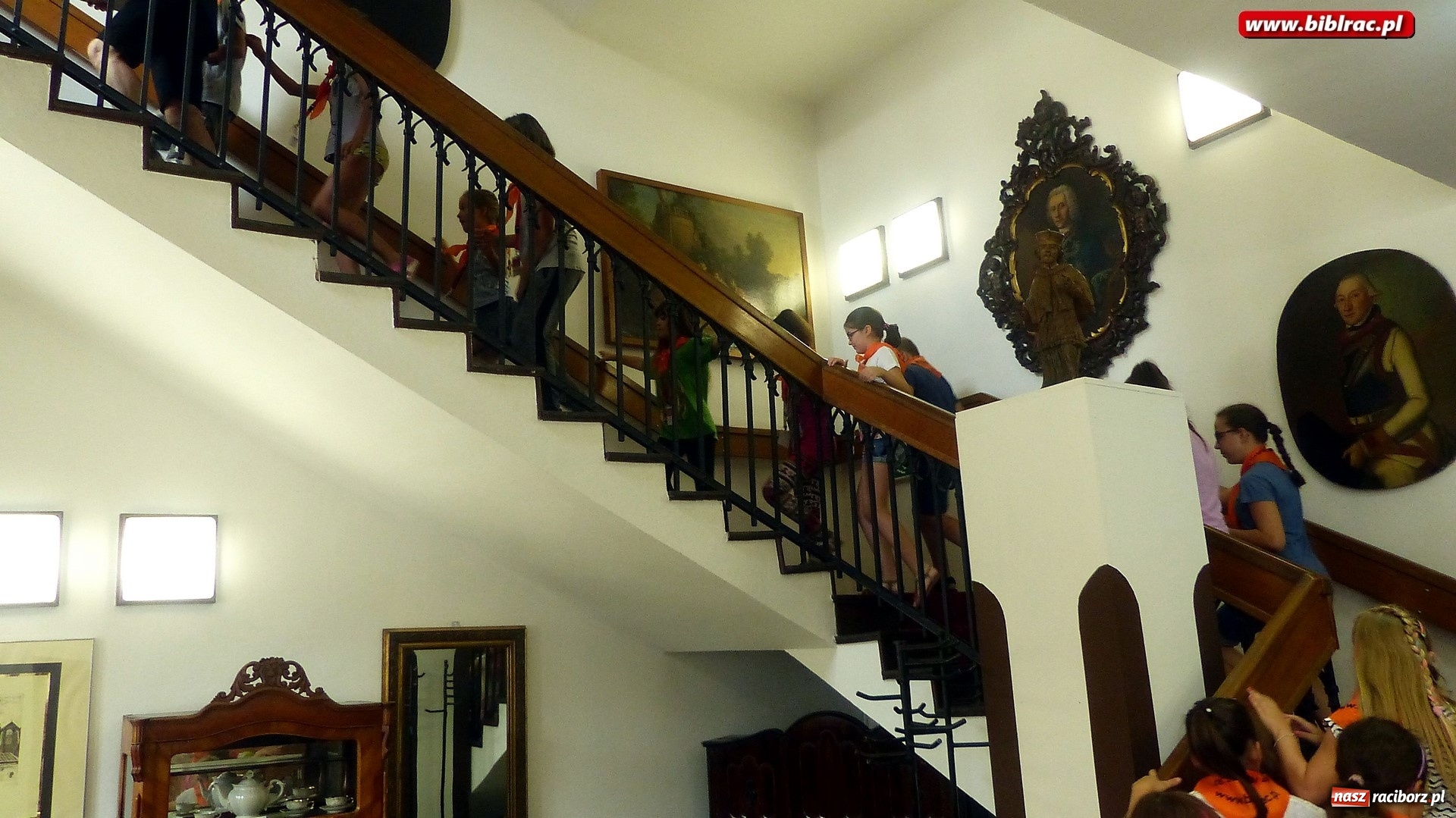 Zdjęcie w galerii na portalu naszraciborz.pl: Wakacje z raciborską biblioteką - dzień w Muzeum wiadomości z regionu