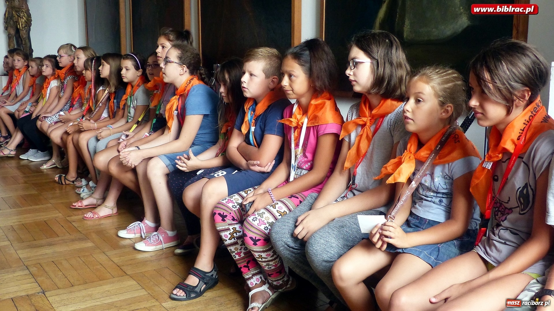 Zdjęcie w galerii na portalu naszraciborz.pl: Wakacje z raciborską biblioteką - dzień w Muzeum wiadomości z regionu