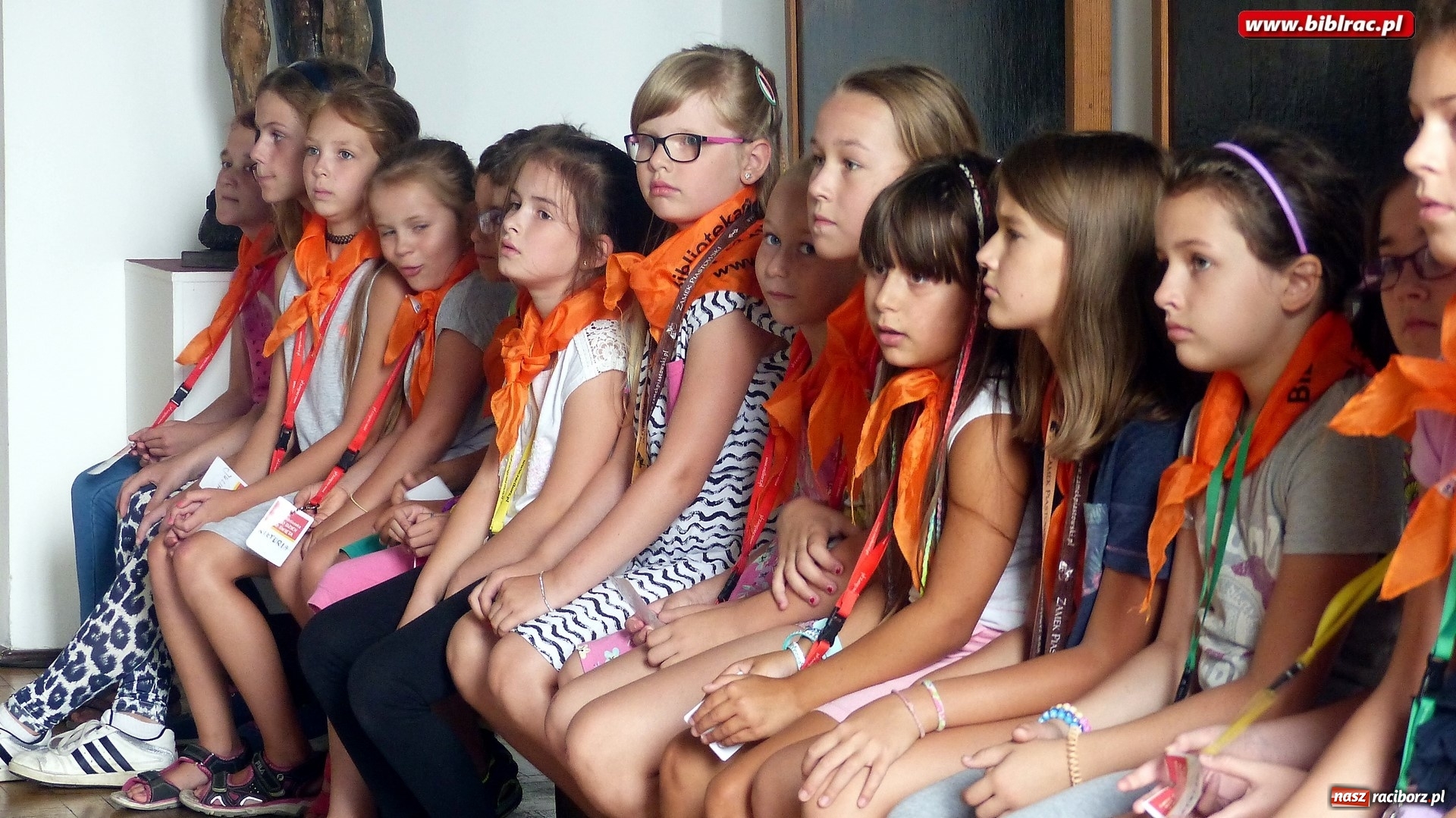 Zdjęcie w galerii na portalu naszraciborz.pl: Wakacje z raciborską biblioteką - dzień w Muzeum wiadomości z regionu