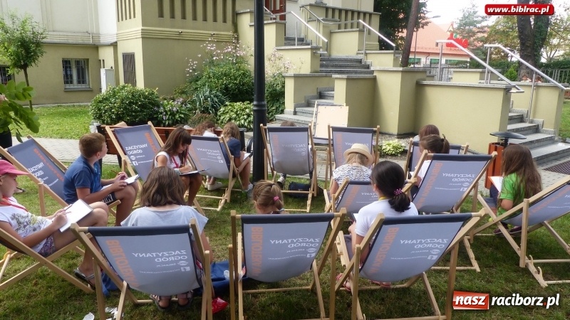 Zdjęcie w galerii na portalu naszraciborz.pl: Wakacje z raciborską biblioteką - dzień w Muzeum wiadomości z regionu