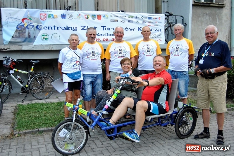 Zdjęcie w galerii na portalu naszraciborz.pl: 66 Centralny Zlot Turystów Kolarzy PTTK. Uczestnicy oczarowani Raciborzem wiadomości z regionu