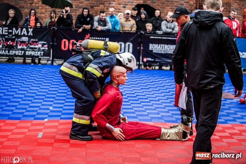 Zdjęcie w galerii na portalu naszraciborz.pl: Firefighter Combat Challenge - mocna rywalizacja w Raciborzu FOTO i WIDEO wiadomości z regionu