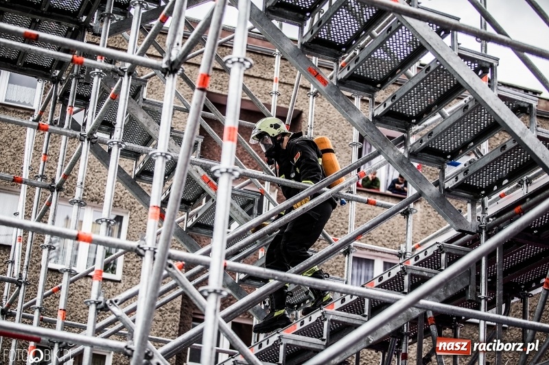 Zdjęcie w galerii na portalu naszraciborz.pl: Firefighter Combat Challenge - mocna rywalizacja w Raciborzu FOTO i WIDEO wiadomości z regionu