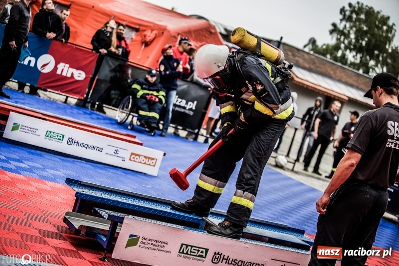 Zdjęcie w galerii na portalu naszraciborz.pl: Firefighter Combat Challenge - mocna rywalizacja w Raciborzu FOTO i WIDEO wiadomości z regionu