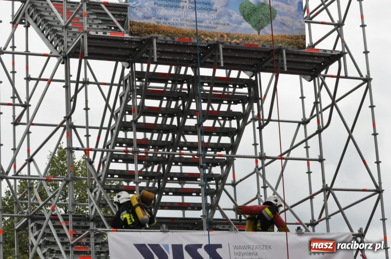 Zdjęcie w galerii na portalu naszraciborz.pl: Firefighter Combat Challenge - mocna rywalizacja w Raciborzu FOTO i WIDEO wiadomości z regionu