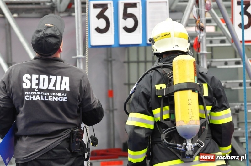 Zdjęcie w galerii na portalu naszraciborz.pl: Firefighter Combat Challenge - mocna rywalizacja w Raciborzu FOTO i WIDEO wiadomości z regionu