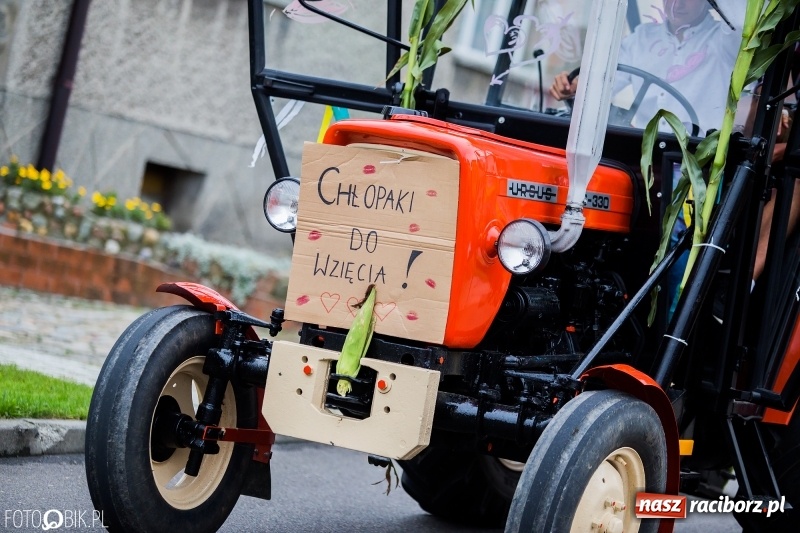 Zdjęcie w galerii na portalu naszraciborz.pl: Barwny korowód dożynkowy przeszedł ulicami Bolesławia wiadomości z regionu