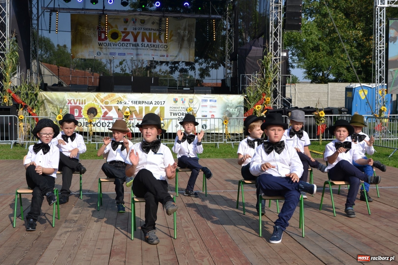 Zdjęcie w galerii na portalu naszraciborz.pl: Dożynki wojewódzkie w Tworkowie - w sobotę rozpoczęła się zabawa  wiadomości z regionu