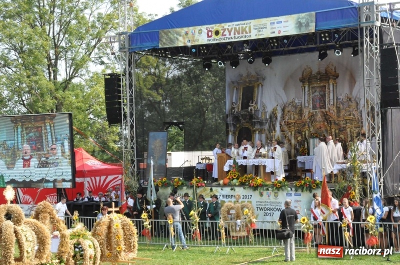 Zdjęcie w galerii na portalu naszraciborz.pl: Dożynki wojewódzkie w Tworkowie. Dziękujcie Bogu, unikajcie chciwości, żyjcie w zgodzie  wiadomości z regionu