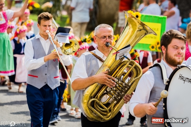 Zdjęcie w galerii na portalu naszraciborz.pl: Dwie orkiestry, kajakarze i drwale, a do tego szarpidruty - kolorowe i radosne dożynki wojewódzkie w Tworkowie  wiadomości z regionu