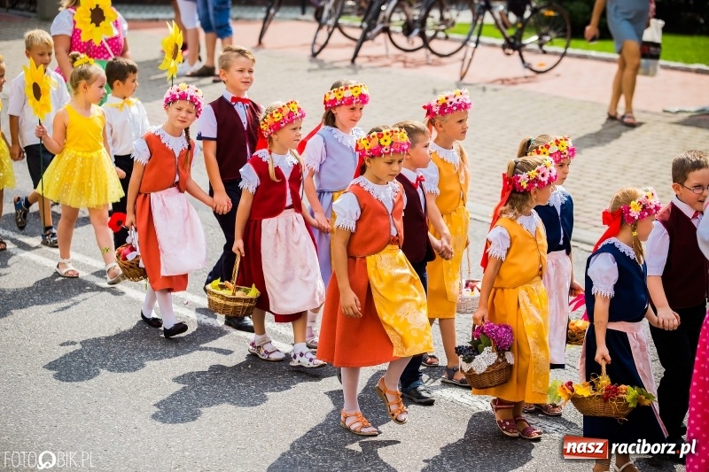Zdjęcie w galerii na portalu naszraciborz.pl: Dwie orkiestry, kajakarze i drwale, a do tego szarpidruty - kolorowe i radosne dożynki wojewódzkie w Tworkowie  wiadomości z regionu