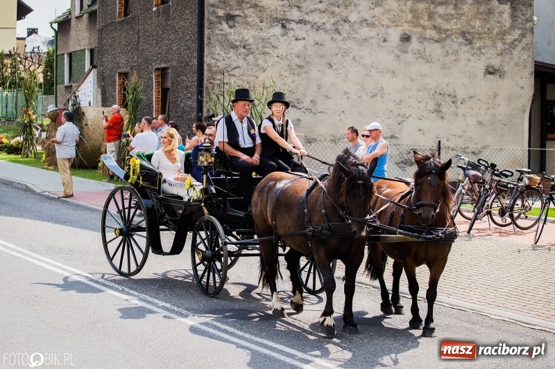 Zdjęcie w galerii na portalu naszraciborz.pl: Dwie orkiestry, kajakarze i drwale, a do tego szarpidruty - kolorowe i radosne dożynki wojewódzkie w Tworkowie  wiadomości z regionu