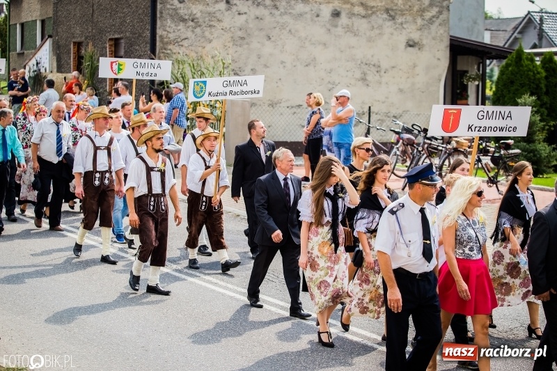 Zdjęcie w galerii na portalu naszraciborz.pl: Dwie orkiestry, kajakarze i drwale, a do tego szarpidruty - kolorowe i radosne dożynki wojewódzkie w Tworkowie  wiadomości z regionu